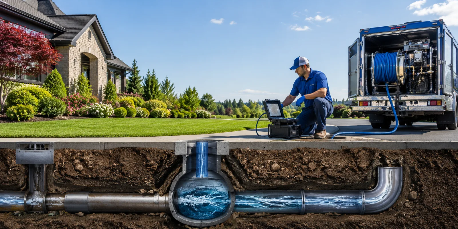 Drainage restoration information for Johnsonburg, PA